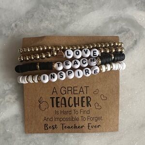 Teacher bracelets